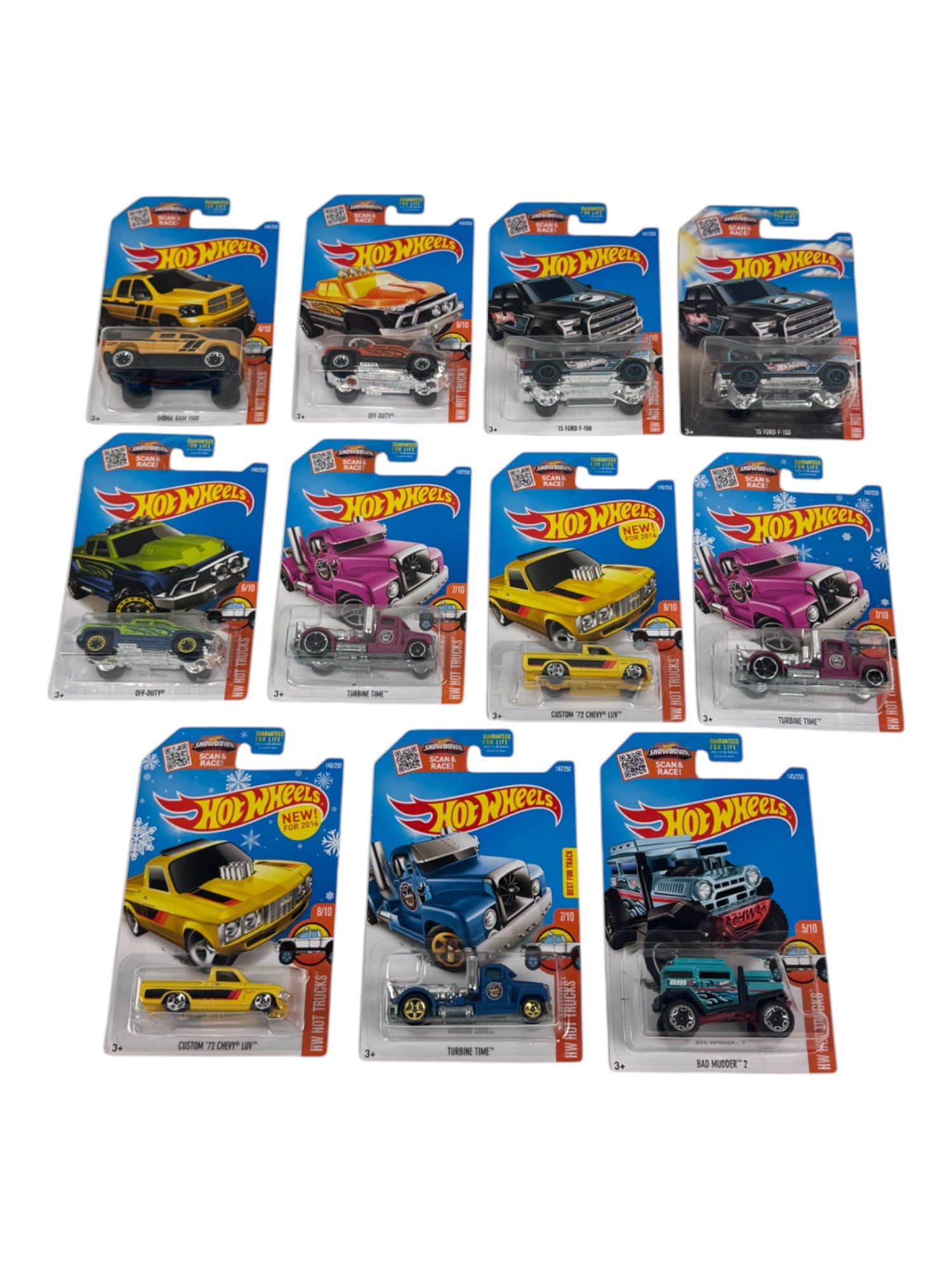 Hot Wheels HW Hot Trucks Assorted Car Toy Collection Lot: Hot Wheels HW Hot Trucks Assorted Car Toy Collection Lot