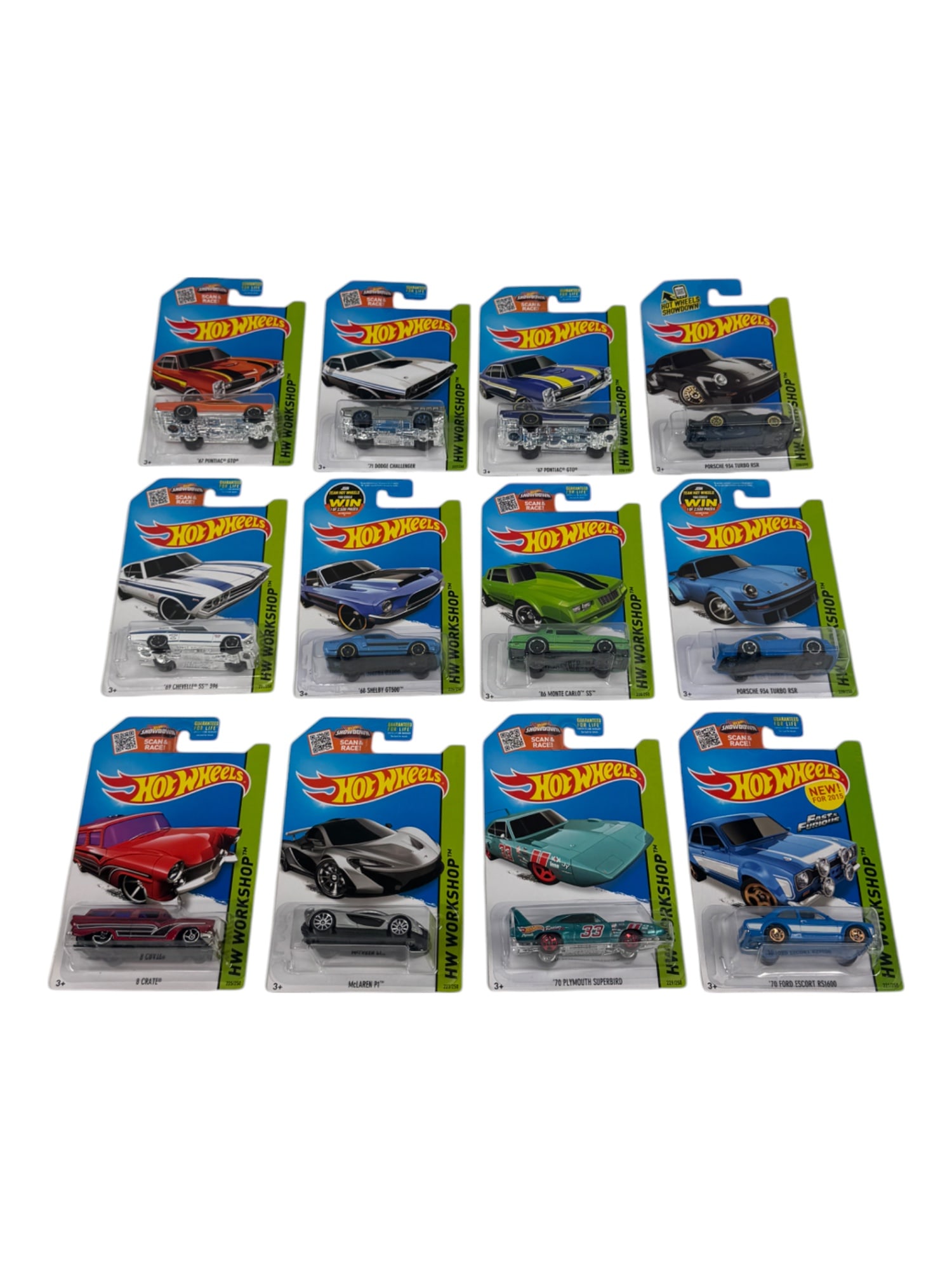 Hot Wheels HW Workshop Assorted Car Toy Collection Lot: Hot Wheels HW Workshop Assorted Car Toy Collection Lot
