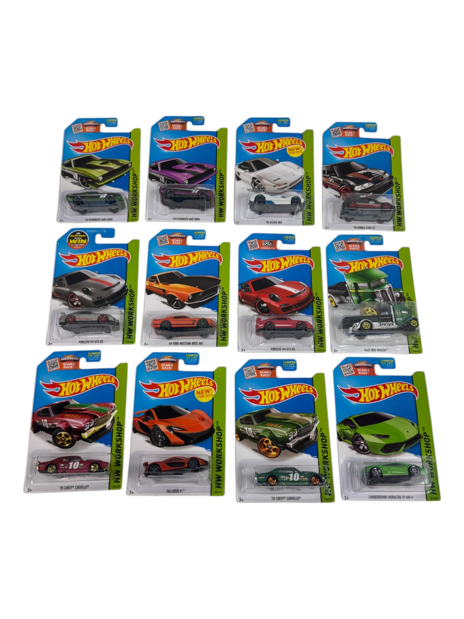 Hot Wheels HW Workshop Assorted Car Toy Collection Lot: Hot Wheels HW Workshop Assorted Car Toy Collection Lot