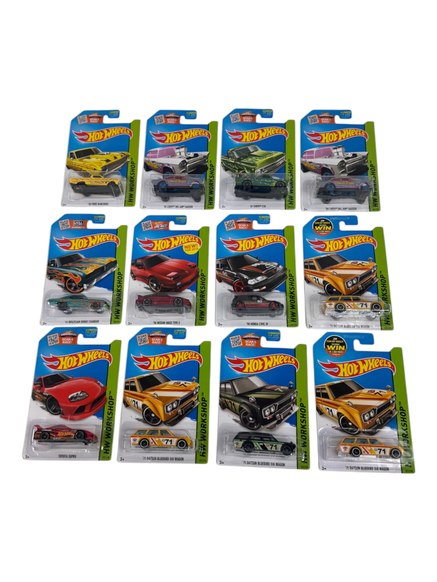 Hot Wheels HW Workshop Assorted Car Toy Collection Lot: Hot Wheels HW Workshop Assorted Car Toy Collection Lot