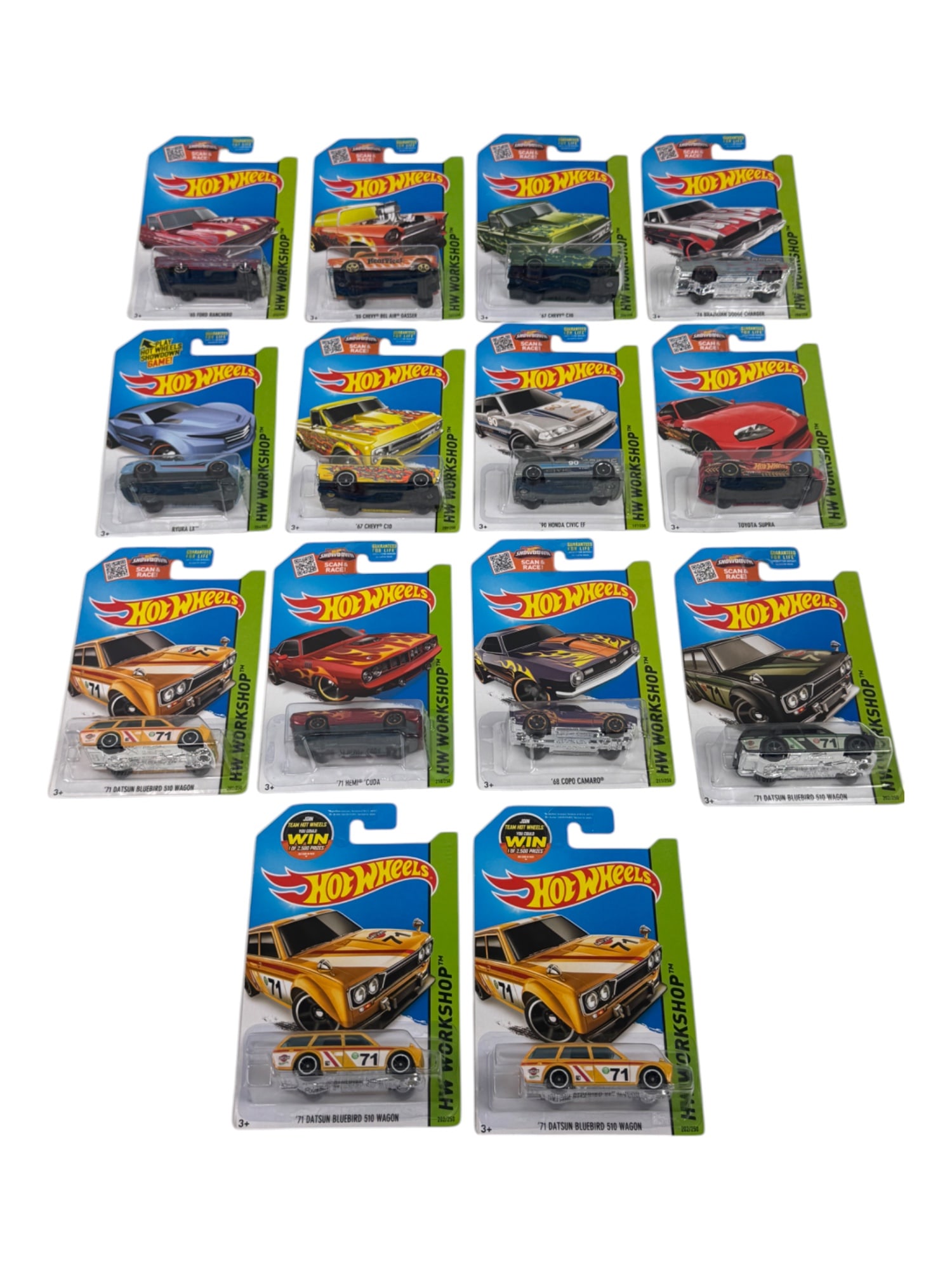 Hot Wheels HW Workshop Assorted Car Toy Collection Lot: Hot Wheels HW Workshop Assorted Car Toy Collection Lot