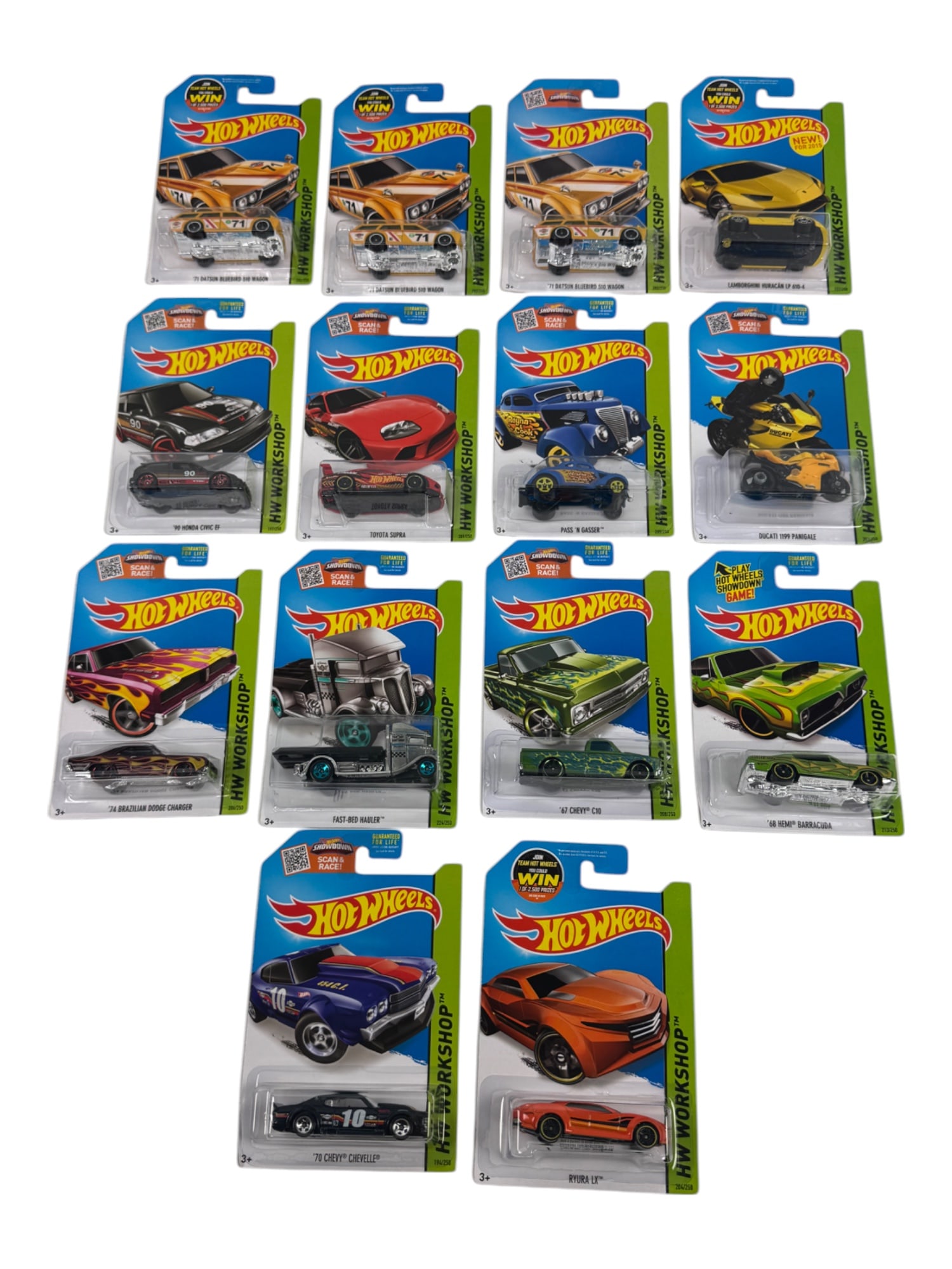 Hot Wheels HW Workshop Assorted Car Toy Collection Lot: Hot Wheels HW Workshop Assorted Car Toy Collection Lot