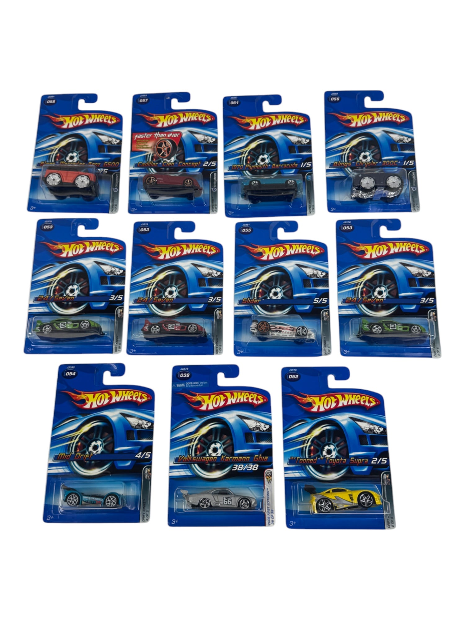 Hot Wheels Assorted Car Toy Collection Lot: Hot Wheels Assorted Car Toy Collection Lot