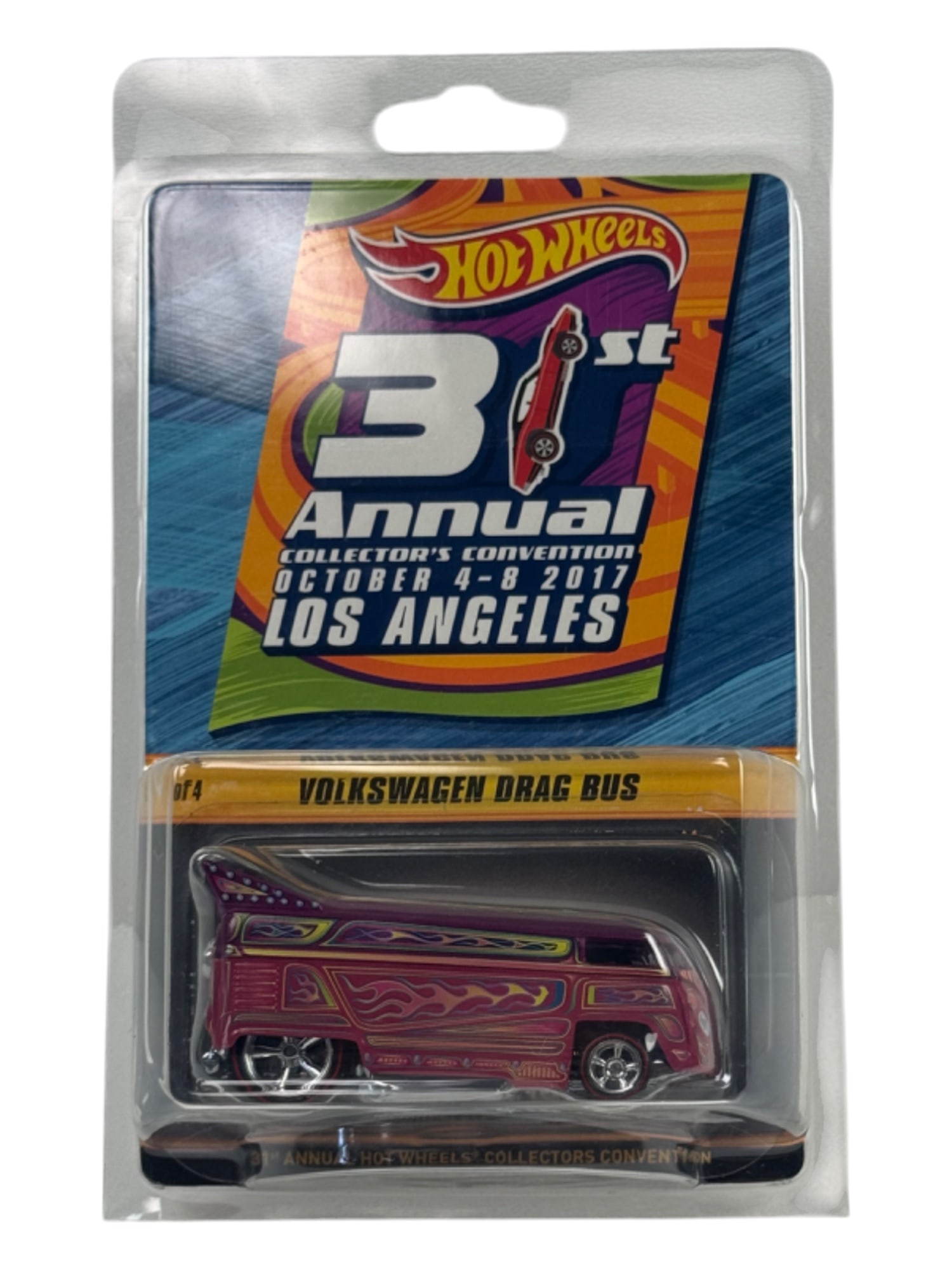 Hot Wheels 31st Annual Collector's Covention Los Angeles Volkswagen Drag Bus 00117/02800: Hot Wheels 31st Annual Collector's Covention Los Angeles Volkswagen Drag Bus 00117/02800