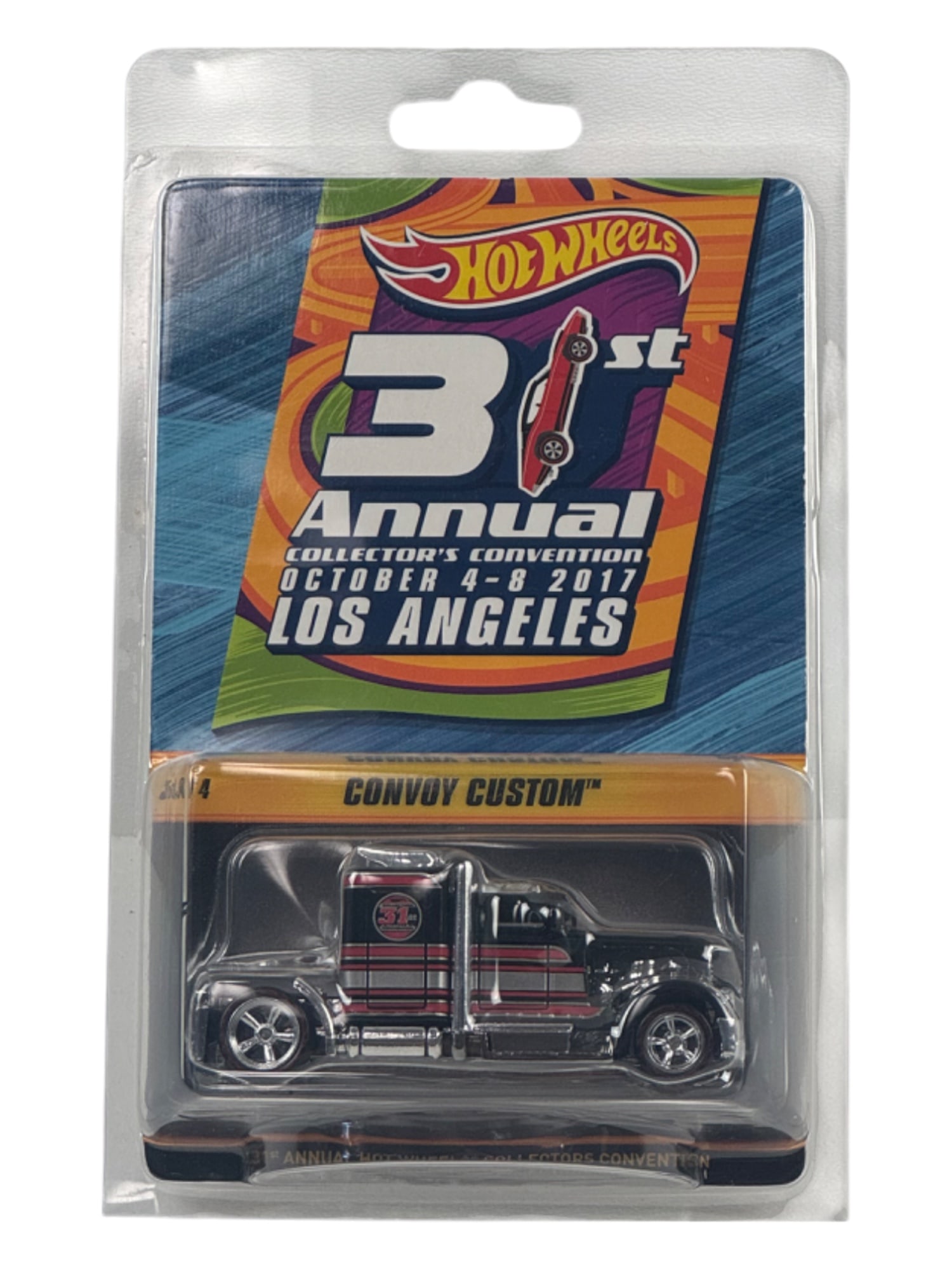 Hot Wheels 31st Annual Collector's Covention Los Angeles Convoy Custom 00117/02800: Hot Wheels 31st Annual Collector's Covention Los Angeles Convoy Custom 00117/02800