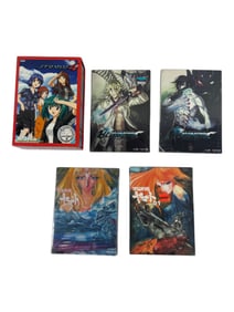 Vintage Japanese Anime Blu-Ray Disc DVD CD Assorted Collection Lot of 5