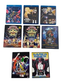 Vintage Japanese Anime Blu-Ray Disc DVD CD Assorted Collection Lot of 8