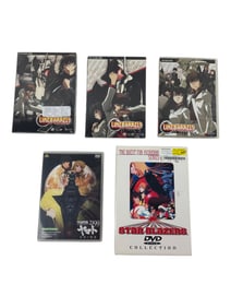 Vintage Japanese Anime Disc DVD Video CD Assorted Collection Lot of 5