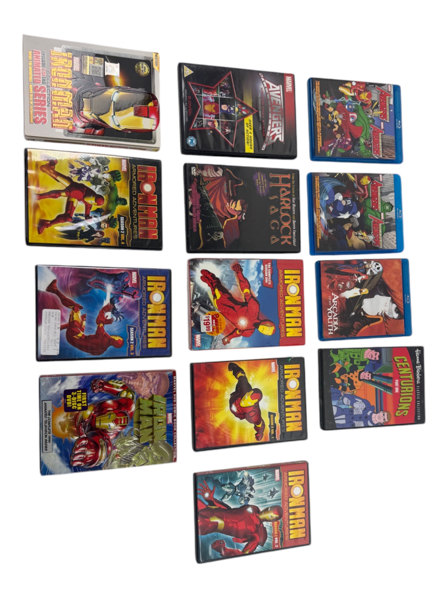 Iron Man Blu-Ray Disc Assorted DVD CD Collecction Lot of 13 (1 of 7)