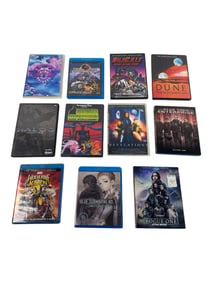 Star Wars Rogue One Halo 3 Wolverine and the X-Men Blu-Ray Disc DVD Collection Lot of 11