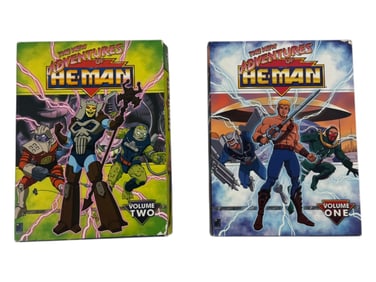 The New Adventures of He-Man Volume One & Two DVD Video Collection Lot of 2