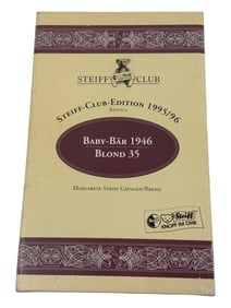 STEIFF Club Edition 1995/96 Baby BAR 1946 Blonde 35 Replica