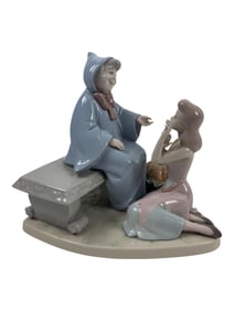 Lladro Figurine Cinderella and Fairy Godmother 1966/2500