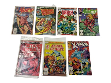 Vintage Marvel Assorted Comic Book Collection Lot