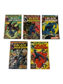 Vintage Marvel Jungle Action The Black Panther Assorted Comic Book Collection Lot