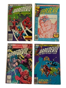 Vintage Marve Daredevil Assorted Comic Book Collection Lot