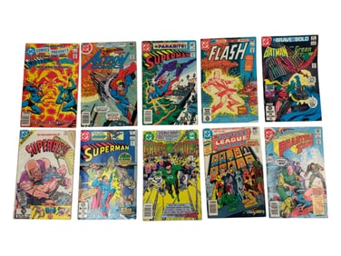 Vintage DC Assorted Comic Book Collection Lot
