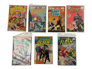 Vintage DC Assorted Comic Book Collection Lot