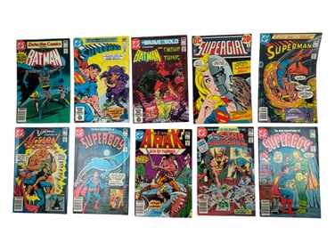 Vintage DC Assorted Comic Book Collection Lot