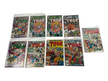 Vintage Marvel Thor Assorted Comic Book Collection Lot