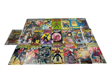 Vintage Marvel Spider Man Assorted Comic Book Collection Lot
