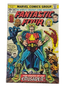 Vintage Marvel Fantastic Four #164 Nov The Coming of the Crusader Comic Book