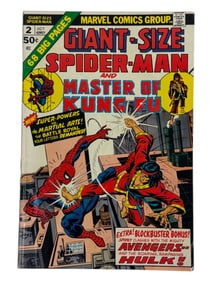 Vintage Marvel Giant-Size Spider-Man and Master of Kung Fu #2 Oct Comic Book