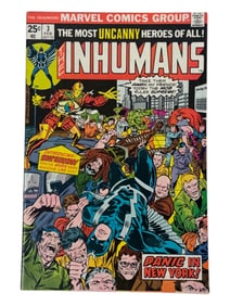 Vintage Marvel The Inhumans #3 Feb Comic Book