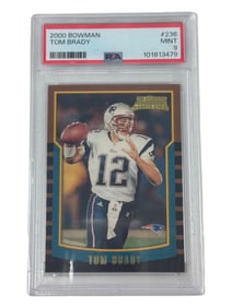 2000 Bowman Tom Brady #236 PSA 9