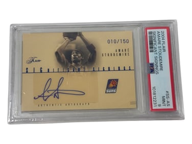 2004 Flair Amare Stoudemire Significant Signings 010/150 #SS-AS PSA 9