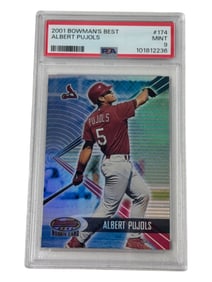2001 Bowman's Best Rookie Albert Pujols #174 PSA 9