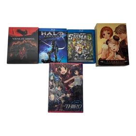 Vintage Japanese Anime Limited Edition DVDs & Blu-ray Discs Collection Movie Lot