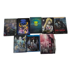 Vintage Japanese Anime Limited Edition DVDs & Blu-ray Discs Collection Movie Lot