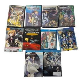 Vintage Japanese Anime Limited Edition DVDs & Blu-ray Discs Collection Movie Lot
