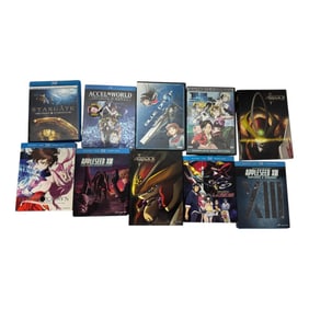 Vintage Japanese Anime Limited Edition DVDs & Blu-ray Discs Collection Movie Lot