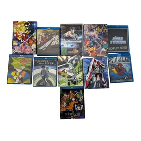 Vintage Japanese Anime Limited Edition DVDs & Blu-ray Discs Collection Movie Lot