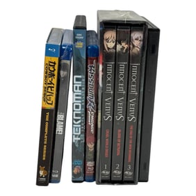 Vintage Japanese Anime Limited Edition DVDs & Blu-ray Discs Collection Movie Lot