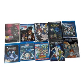 Vintage Japanese Anime Limited Edition DVDs & Blu-ray Discs Collection Movie Lot