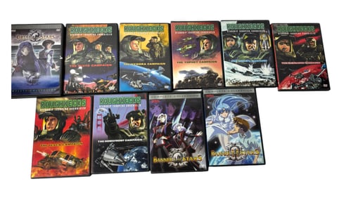 Vintage Japanese Anime Limited Edition DVDs & Blu-ray Discs Collection Movie Lot