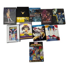 Vintage Japanese Anime Limited Edition DVDs & Blu-ray Discs Collection Movie Lot