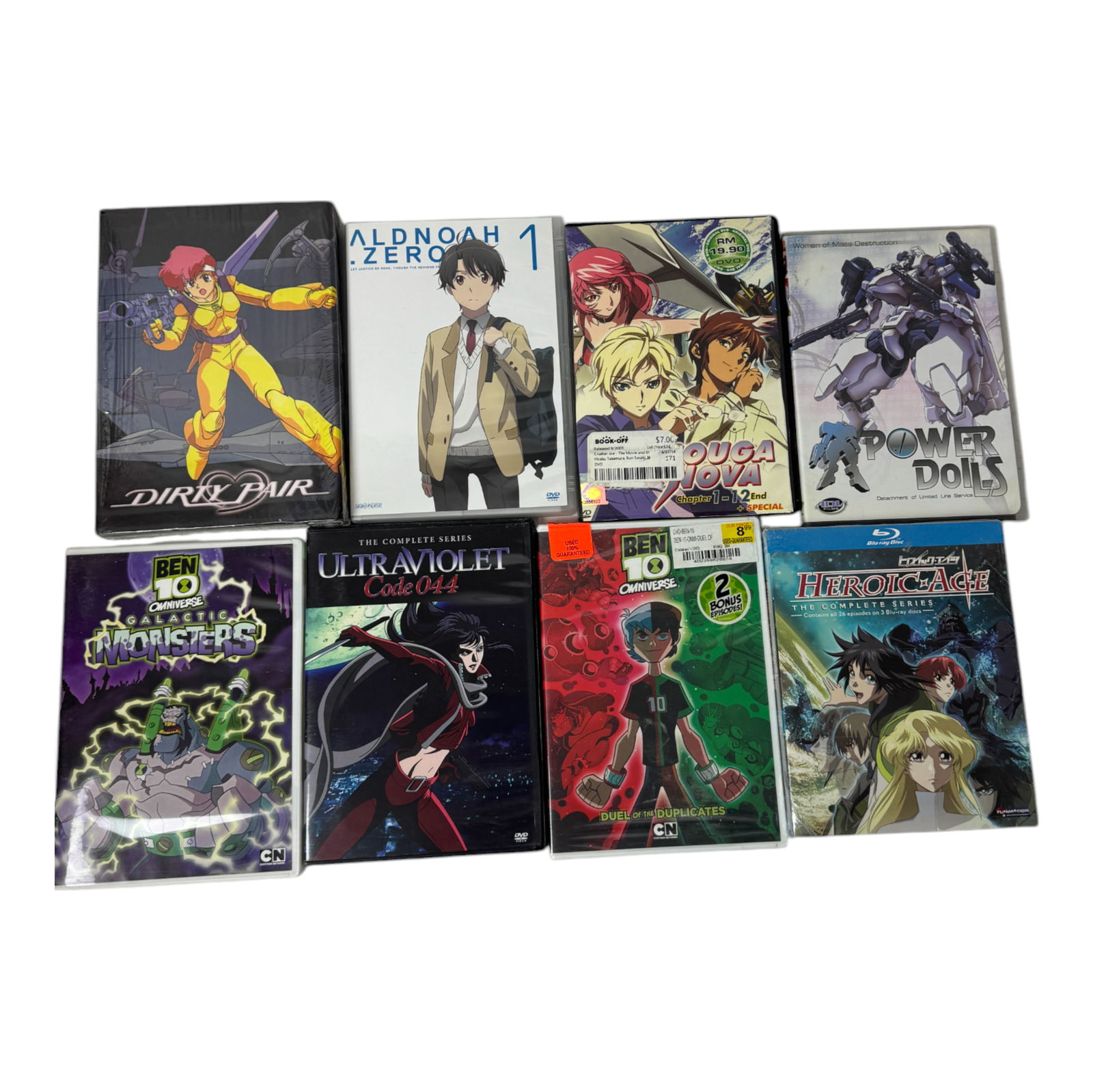 Vintage Japanese Anime Limited Edition DVDs & Blu-ray Discs Collection Movie Lot (1 of 8)