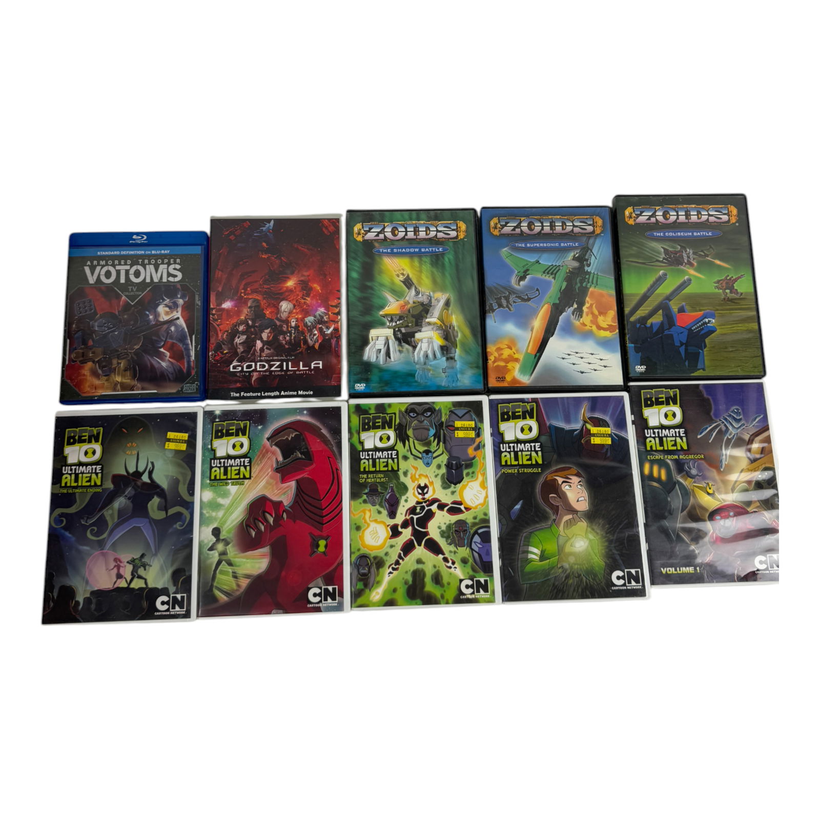 Vintage Japanese Anime Limited Edition DVDs & Blu-ray Discs Collection Movie Lot (1 of 4)