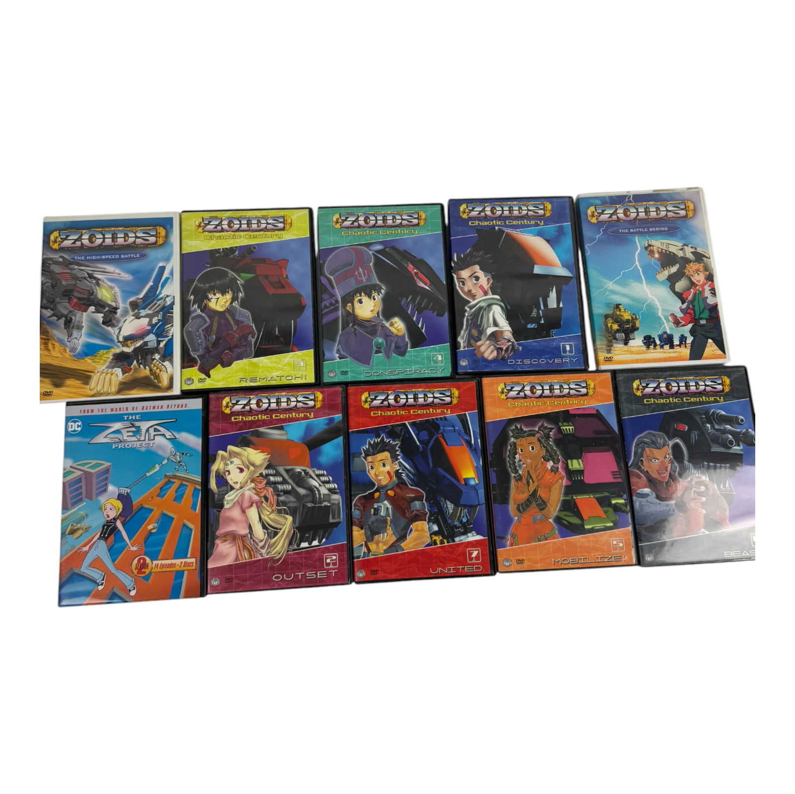 Vintage Japanese Anime Limited Edition DVDs & Blu-ray Discs Collection Movie Lot (1 of 4)