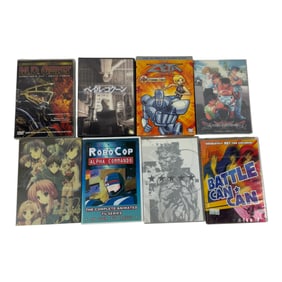 Vintage Japanese Anime Limited Edition DVDs & Blu-ray Discs Collection Movie Lot