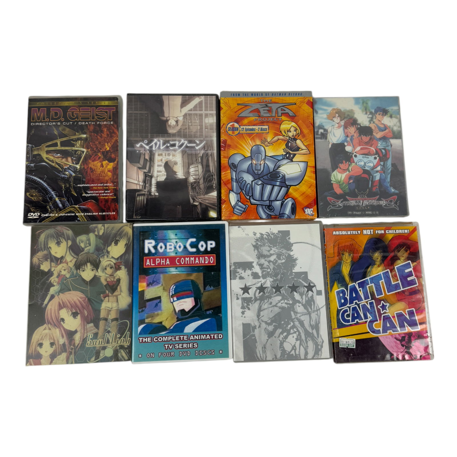 Vintage Japanese Anime Limited Edition DVDs & Blu-ray Discs Collection Movie Lot (1 of 3)