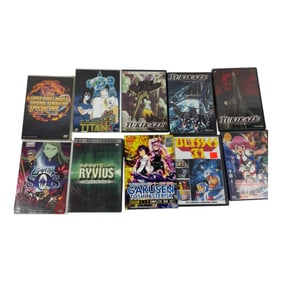 Vintage Japanese Anime Limited Edition DVDs & Blu-ray Discs Collection Movie Lot