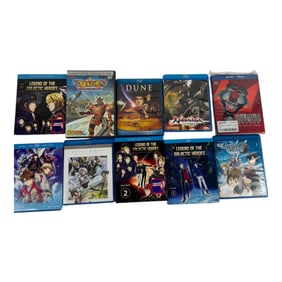 Vintage Japanese Anime Limited Edition DVDs & Blu-ray Discs Collection Movie Lot