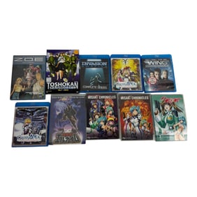 Vintage Japanese Anime Limited Edition DVDs & Blu-ray Discs Collection Movie Lot