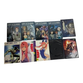 Vintage Japanese Anime Limited Edition DVDs & Blu-ray Discs Collection Movie Lot