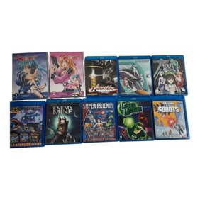 Vintage Japanese Anime Limited Edition DVDs & Blu-ray Discs Collection Movie Lot